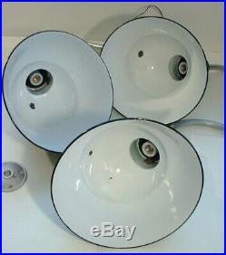 1 Benjamin 14 Gooseneck Porcelain Sign Light Industrial Gas Station VTG 2 AVAIL