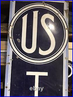 96 x 24 US Tires Porcelain Sign WOW 8' Footer