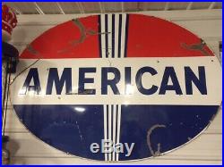 American Gas/Oil Standard Oil Porcelain Sign