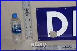 Drugs Store Porcelain Metal Neon Sign Skin Rx Rexall Doctor Medicine Gas Oil 66