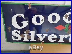 Goodrich Silvertowns Porcelain Sign