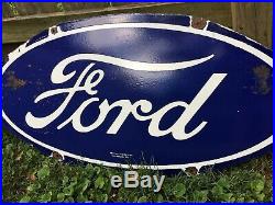 Large Ford Porcelain Sign 54