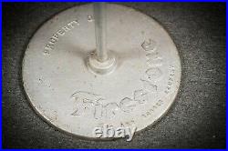 Original 1920's FIRESTONE TIRES Lollipop Porcelain Gas Oil Sign