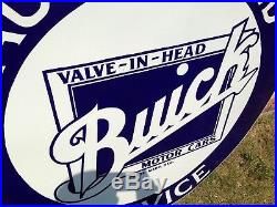 Original 42 Buick Porcelain Automotive Sign
