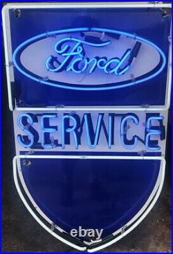 Original Ford Service Porcelain Neon