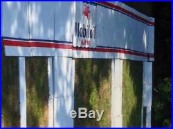 Rare Offering porcelain gas station facade panels in great condition