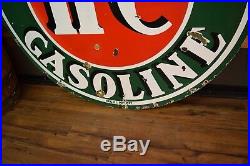 Sinclair HC Motor Oil Porcelain 6 Foot Sign WILL SHIP Gas Station Advertising