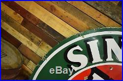 Sinclair HC Motor Oil Porcelain 6 Foot Sign WILL SHIP Gas Station Advertising