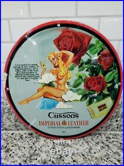 Vintage Cussons Soap Porcelain Sign Toilet Bath Gas Oil Homey Cleaner Bathroom