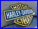Vintage Harley Davidson Porcelain Sign Gas Motorcycle Service Sales Bike Dealer