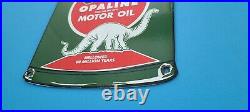 Vintage Sinclair Gasoline Porcelain Gas Auto Oil Quart Can Service Station Sign