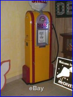 Wayne 60 Shell gas pump, see my other porcelain neon sign. Gas & oil auto, Ford